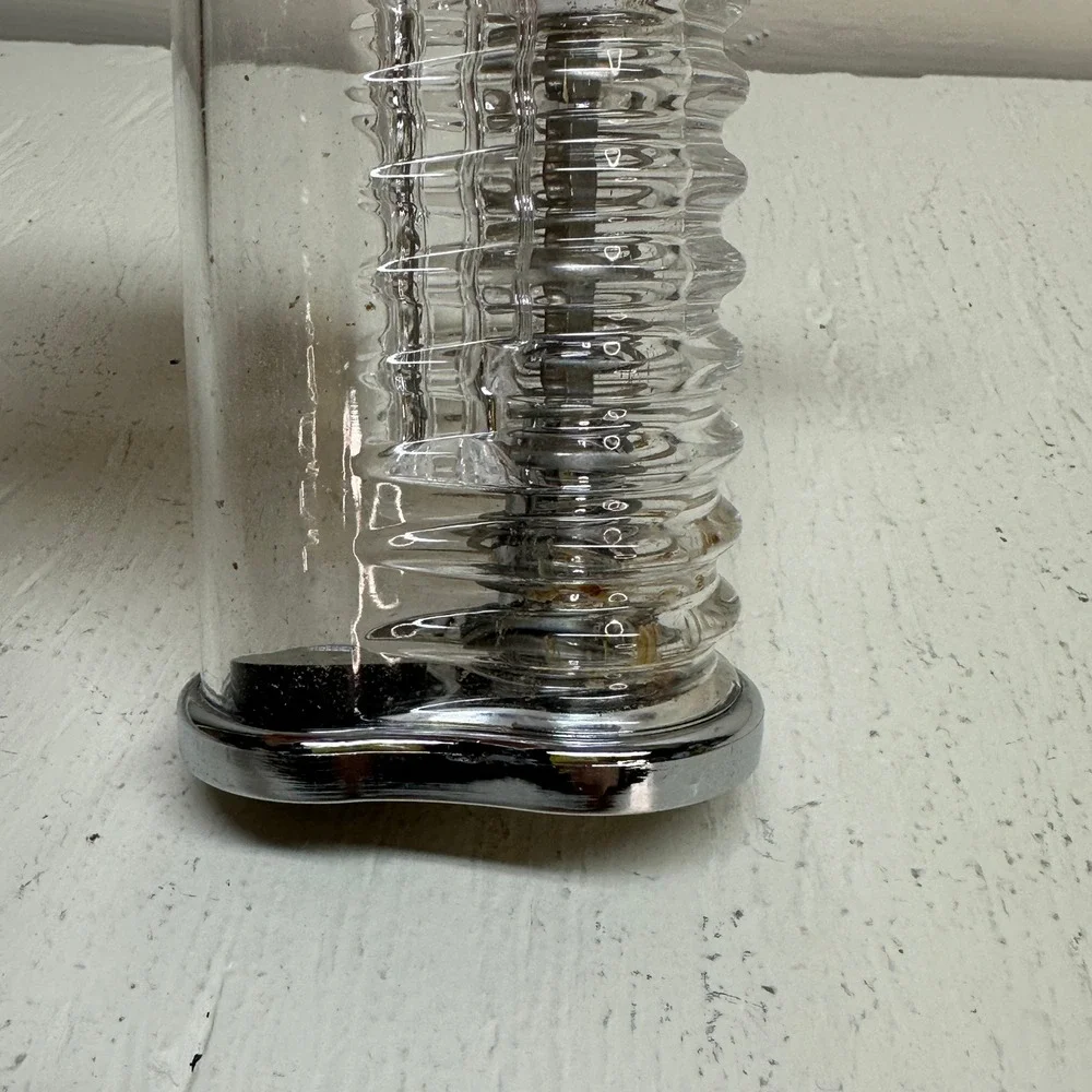 Cole and Mason Nutmeg Mill Grinder Chrome Handle *READ*
